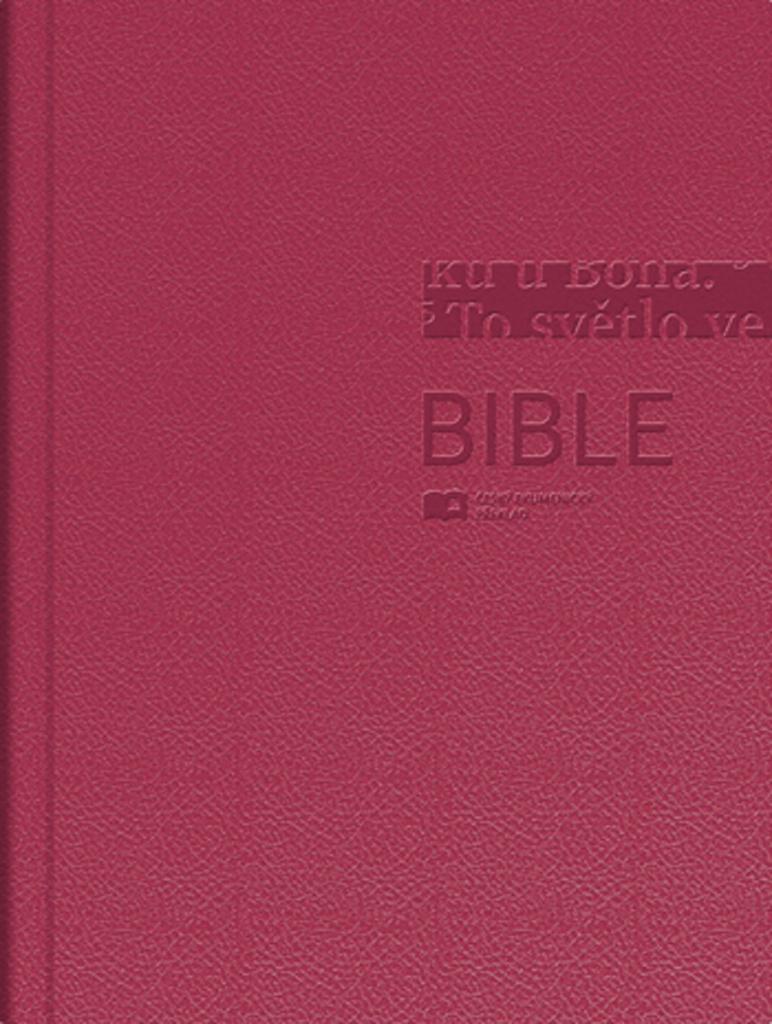 BIBLE KATOLICKÁ 1260 ČEP VÍNOVÁ VELKÁ