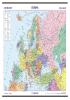 Detail titulu Evropa - školní fyzická nástěnná mapa, 136x96 cm/1:5 mil.