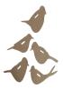 Detail titulu Sada kartonových tvarů - Ptáci 5 ks