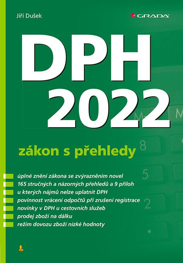 DPH 2022 ZÁKON S PŘEHLEDY