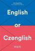 Detail titulu English or Czenglish - Jak se vyhnout čechismům v angličtině
