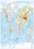Detail titulu Svět - reliéf a povrch 1:21 000 000 nástěnná mapa