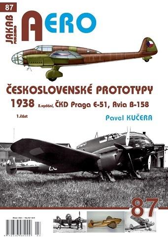 AERO 87 ČESKOSLOVENSKÉ PROTOTYPY 1938 ČKD