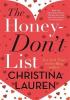 Detail titulu The Honey-Don´t List