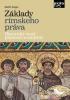 Detail titulu Základy rímskeho práva - Historický úvod, pramene a subjekty