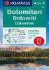 Detail titulu Dolomiten, Dolomiti, Dolomites 1:35 000 / sada 4 turistických map KOMPASS 672