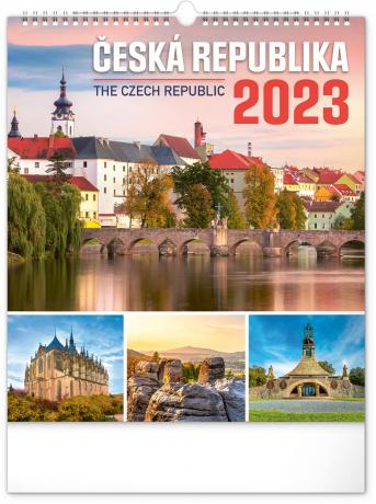 NÁSTĚNNÝ KALENDÁŘ 2023 ČESKÁ REPUBLIKA