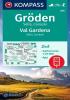 Detail titulu Gröden, Val Gardena, Sella, Canazei, 1:25 000 / turistická mapa KOMPASS 616