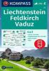 Detail titulu Liechtenstein, Feldkirch, Vaduz 1:50 000 / turistická mapa KOMPASS 21