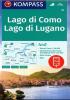 Detail titulu Lago di Como, Lago di Lugano 1:50 000 / turistická mapa KOMPASS 91
