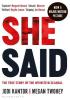 Detail titulu She Said : The true story of the Weinstein scandal