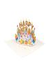 Detail titulu 3D přání Happy Birthday