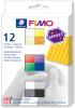 Detail titulu FIMO sada 12 barev x 25 g - Efekt