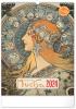 Detail titulu Kalendář 2024 nástěnný: Alfons Mucha, 33 × 46 cm