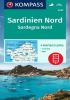 Detail titulu Sardinie sever / Sardegna Nord 1:50 000 / sada 4 turistických map 2497
