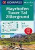 Detail titulu Mayrhofen, Tuxer Tal, Zillergrund 1:25 000 / turistická mapa 037