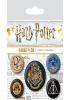 Detail titulu Harry Potter Bradavice - set odznaků