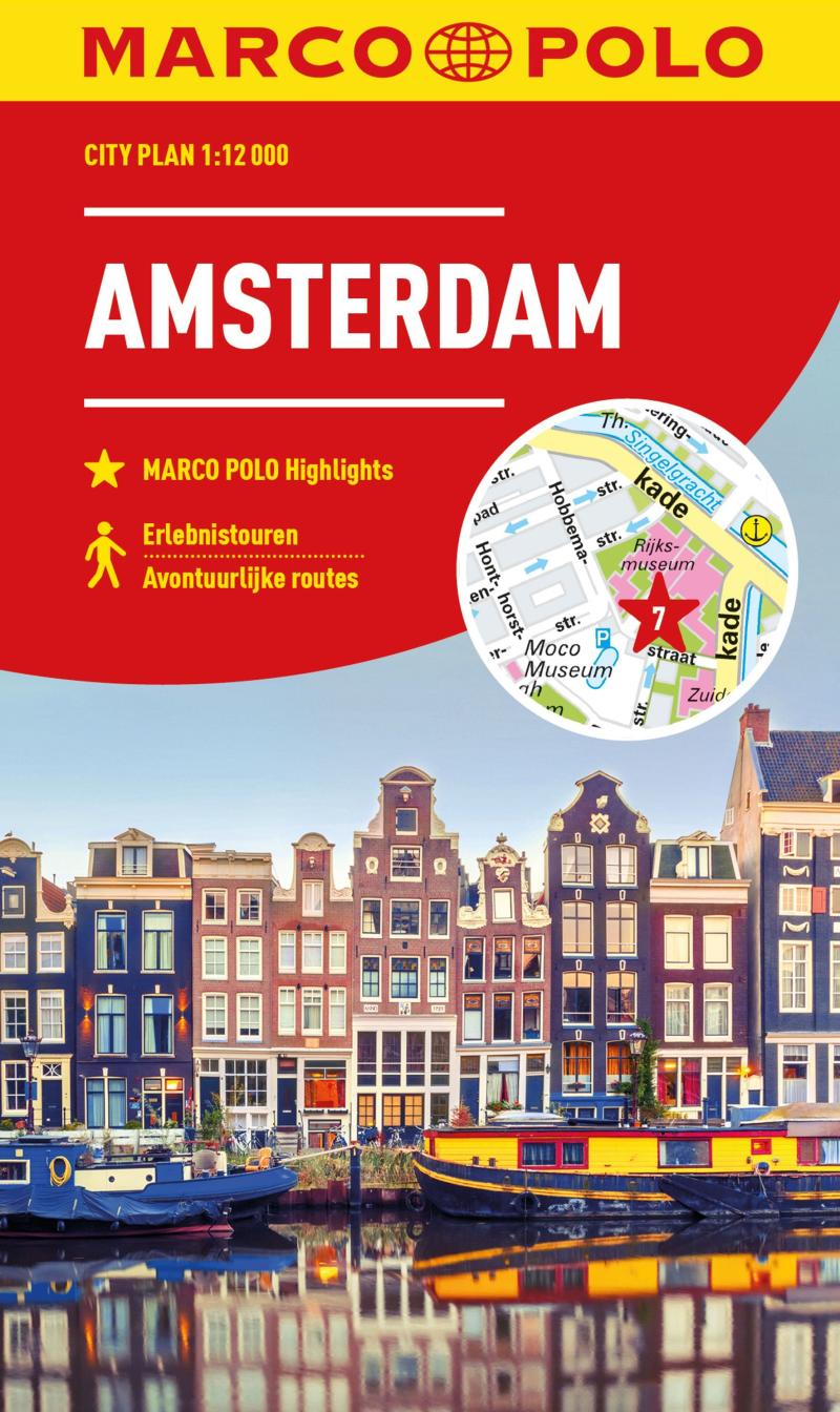 1:12　000　18　města　(lamino)　Amsterdam　mapa　neuveden