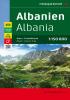 Detail titulu Albanie 1:500 000 / silniční mapa