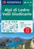 Detail titulu Alpi di Ledro, Valli Giudicarie 1:35 000 / turistická mapa KOMPASS 071