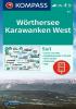 Detail titulu Wörthersee, Karawanken West 1:50 000 / turistická mapa KOMPASS 61