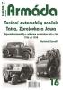 Detail titulu Armáda 16 - Terénní automobily značek Tatra, Zbrojovka a Jawa - Vojenské automobily s náhonem na všechna kola z let 1936 až 1938