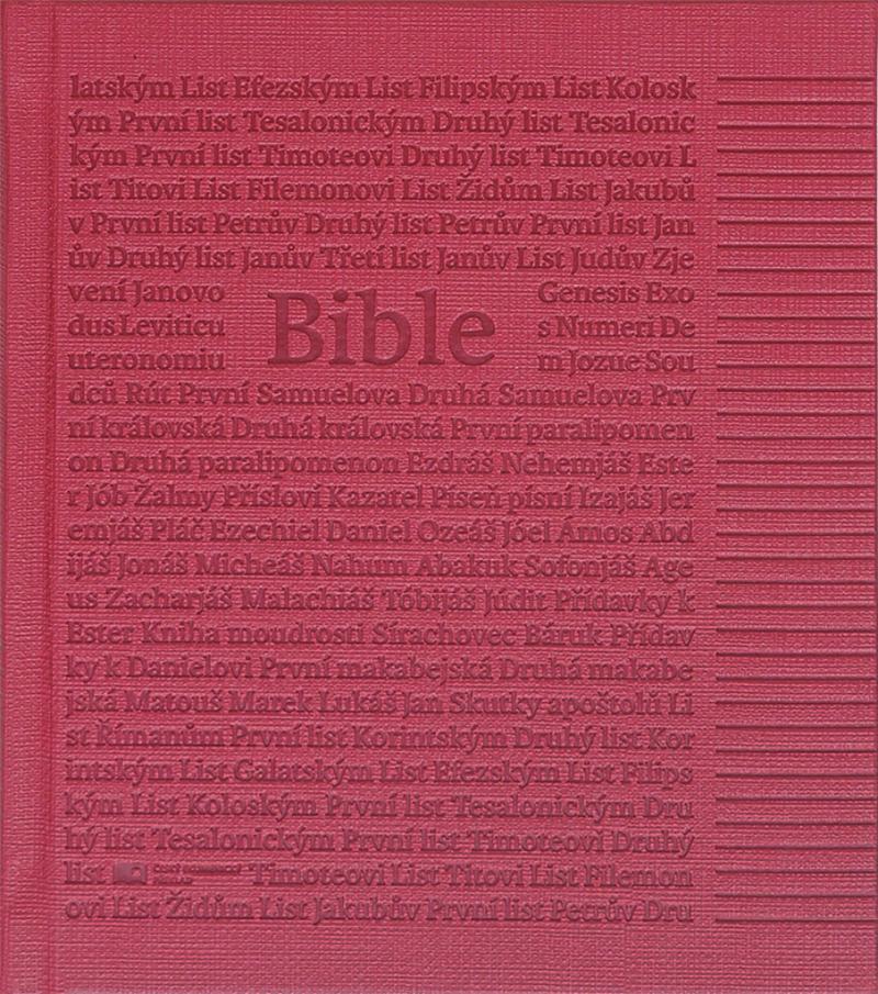 BIBLE POZNÁMKOVÁ EKUM. 1253 KORÁLOVÁ