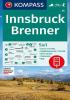 Detail titulu Innsbruck, Brenner 1:50 000 / turistická mapa KOMPASS 36
