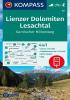 Detail titulu Lienz Dolomity, Lesachtal, Karnischer Höhenweg 1:50 000 / turistická mapa KOMPASS 47