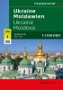 Detail titulu Ukrajina – Moldavsko 1:1.000.000 / automapa