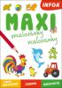 Detail titulu Maxi omalovánky / maľovanky - jemná motorika, zábava, kreativita