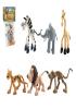 Detail titulu Zvířátka veselá safari ZOO plast 9-10cm 6ks v sáčku