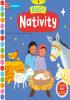 Detail titulu Busy Nativity: A Push, Pull, Slide Book - the Perfect Christmas Gift!