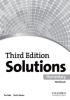 Detail titulu Maturita Solutions 3rd Edition Elementary Workbook (Ukrainian Edition)