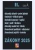 Detail titulu Zákony II/A 2025 Občanský zákoník - Obchodní korporace, Občanský soudní řád, Živnostenský zákon