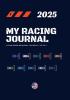 Detail titulu My Racing Journal 2025: Your 2025 season journal to fill