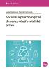 Detail titulu Sociální a psychologické dimenze ošetřovatelské praxe